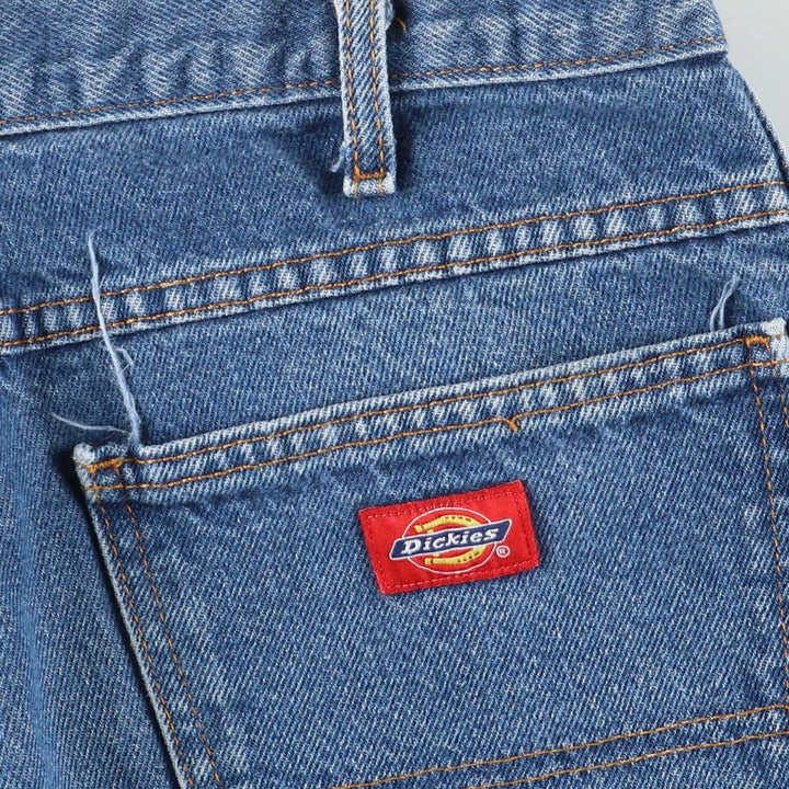 Dickies tapered denim pants for men, equivalent to W31 cotton blue type Vintage Second Hand