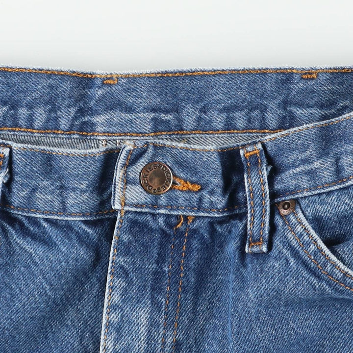 Dickies tapered denim pants for men, equivalent to W31 cotton blue type Vintage Second Hand