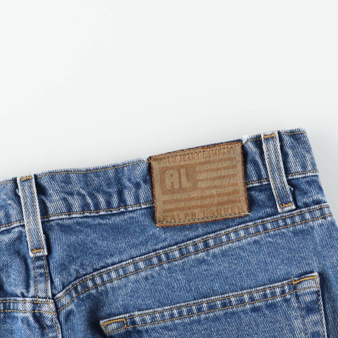 Ralph Lauren Polo Jeans Company Men's Tapered Denim Pants, Size W32 cotton blue type Vintage Second Hand