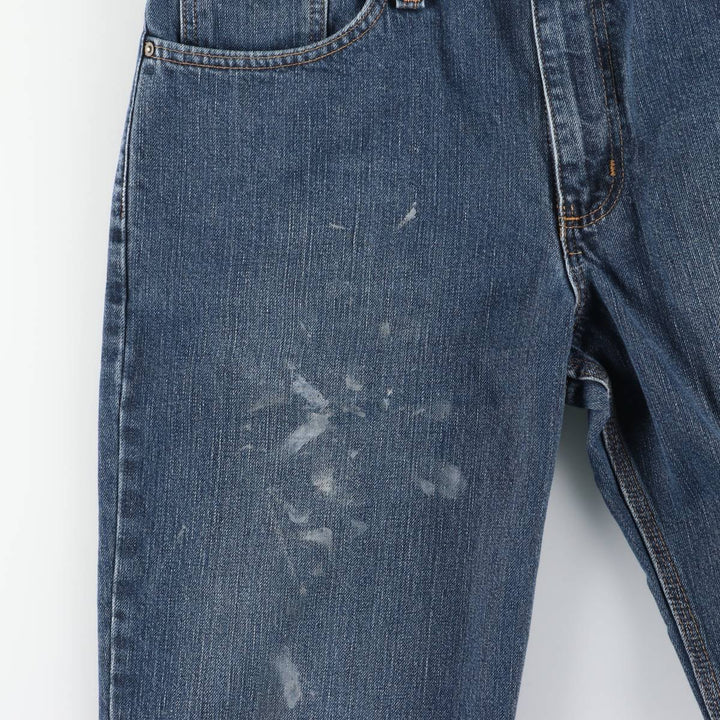 Carhartt Relaxed Fit Tapered Denim Pants for Men, W34 equivalent cotton blue type Vintage Second Hand