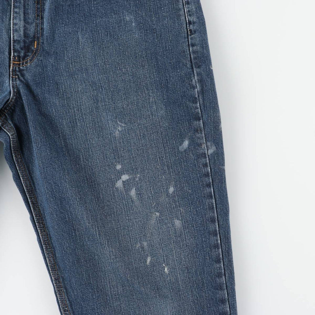 Carhartt Relaxed Fit Tapered Denim Pants for Men, W34 equivalent cotton blue type Vintage Second Hand