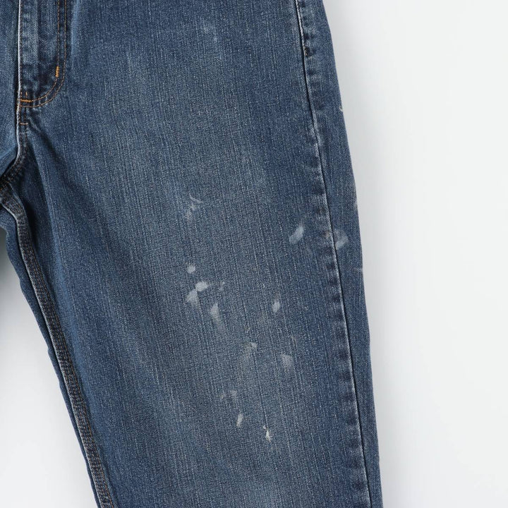 Carhartt Relaxed Fit Tapered Denim Pants for Men, W34 equivalent cotton blue type Vintage Second Hand