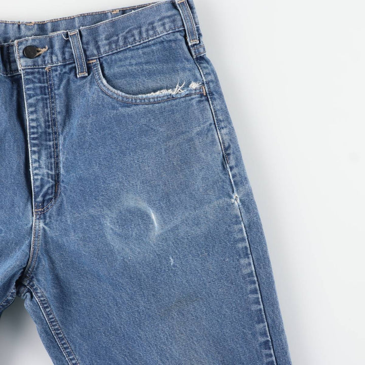 Carhartt FR Series Tapered Denim Pants, Made in USA, Men's, Size W34 unclear blue type Vintage Second Hand