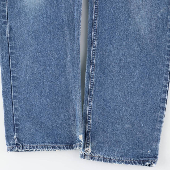 Carhartt FR Series Tapered Denim Pants, Made in USA, Men's, Size W34 unclear blue type Vintage Second Hand