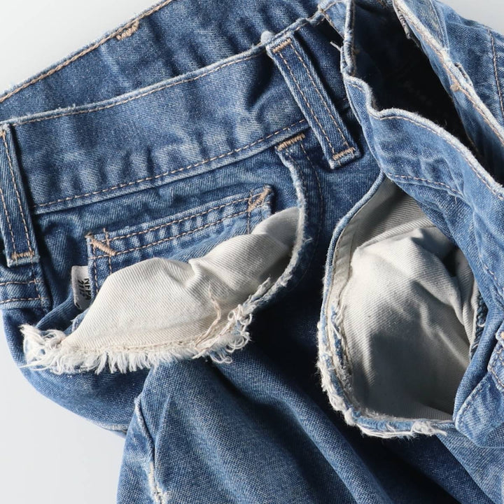 Carhartt FR Series Tapered Denim Pants, Made in USA, Men's, Size W34 unclear blue type Vintage Second Hand