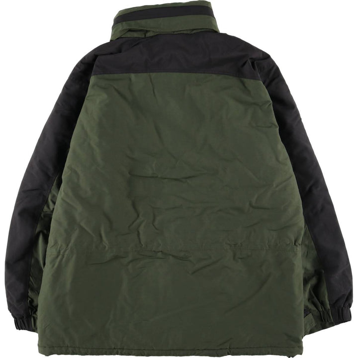 90s-00'S LLBean Padded Mountain Jacket, Shell Jacket, Puffer Jacket, Men's XL Nylon Khaki type Vintage Second Hand