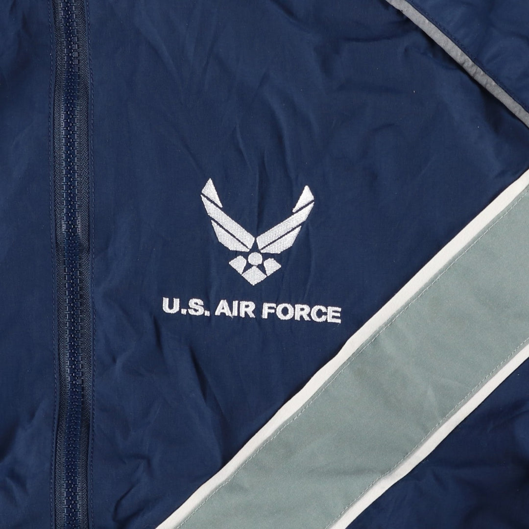 Authentic US Military USAIR Force PTU Training Jacket, Nylon Jacket, Made in USA, Small Nylon navy blue type Vintage Second Hand