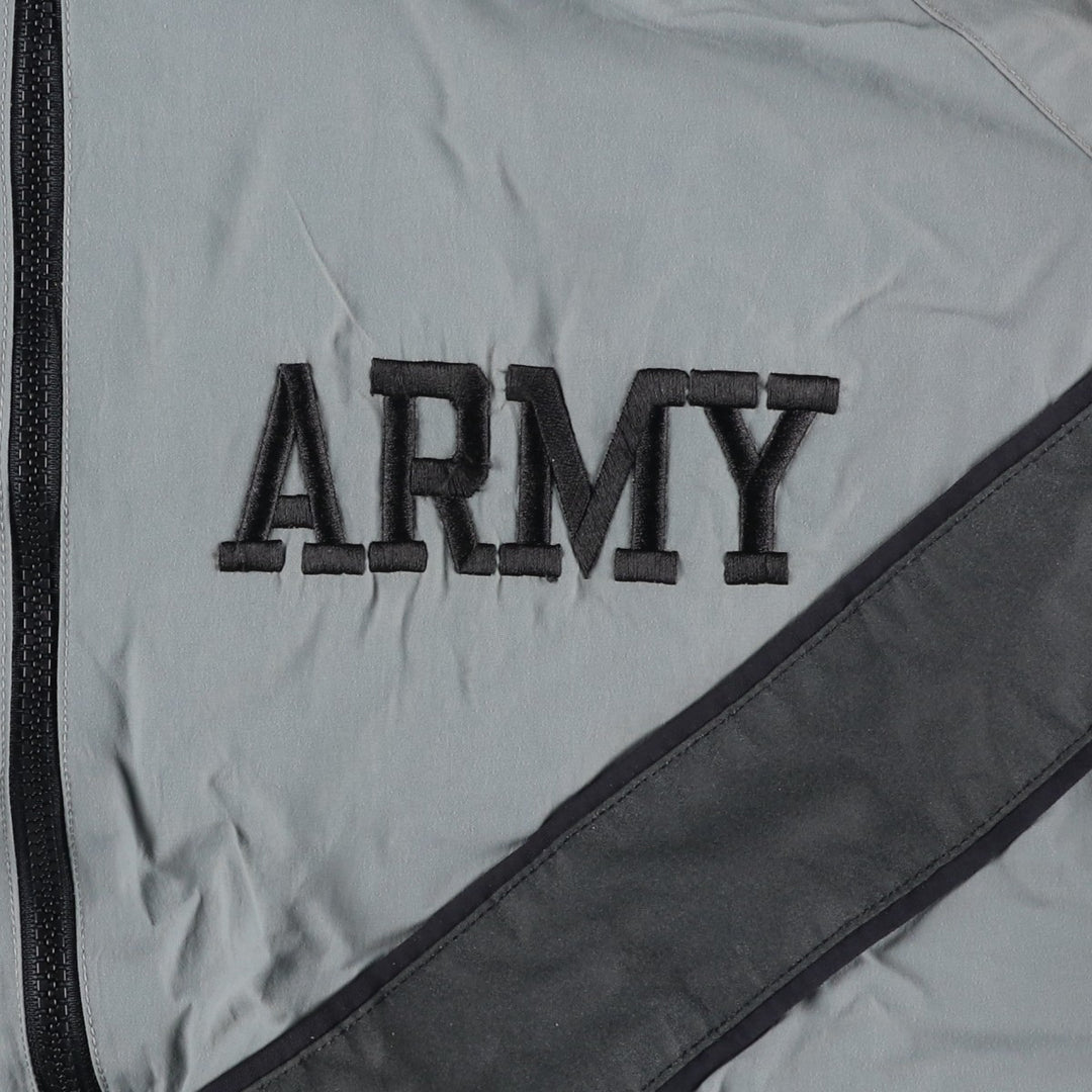 Authentic US Army PFU training jacket from the 2000s, made in the USA, medium regular, equivalent to men's size M. Nylon gray type Vintage Second Hand