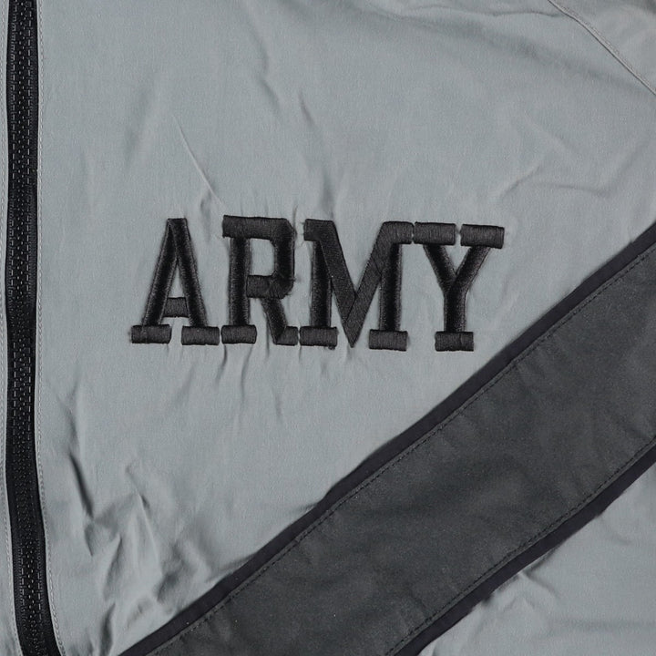 Authentic US Army PFU training jacket from the 2000s, made in the USA, medium regular, equivalent to men's size M. Nylon gray type Vintage Second Hand