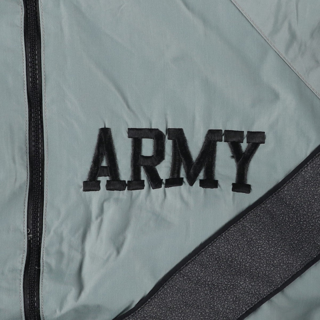 Authentic US Army PFU training jacket, nylon jacket, made in the USA, size LARGE/SHORT, men's size L (2000s) Nylon gray type Vintage Second Hand