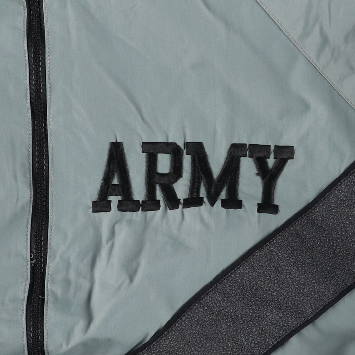 Authentic US Army PFU training jacket, nylon jacket, made in the USA, size LARGE/SHORT, men's size L (2000s) Nylon gray type Vintage Second Hand