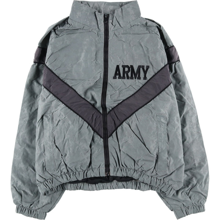 Genuine US Army IPFU Training Jacket, ACU Digital Camo Nylon Jacket, Made in USA, Medium Nylon gray type Vintage Second Hand