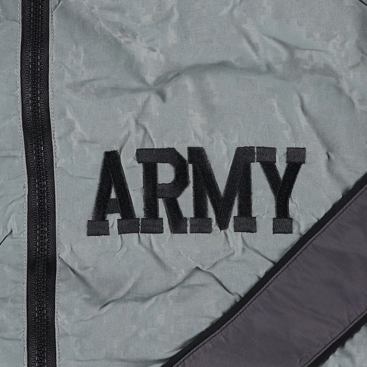 Genuine US Army IPFU Training Jacket, ACU Digital Camo Nylon Jacket, Made in USA, Medium Nylon gray type Vintage Second Hand