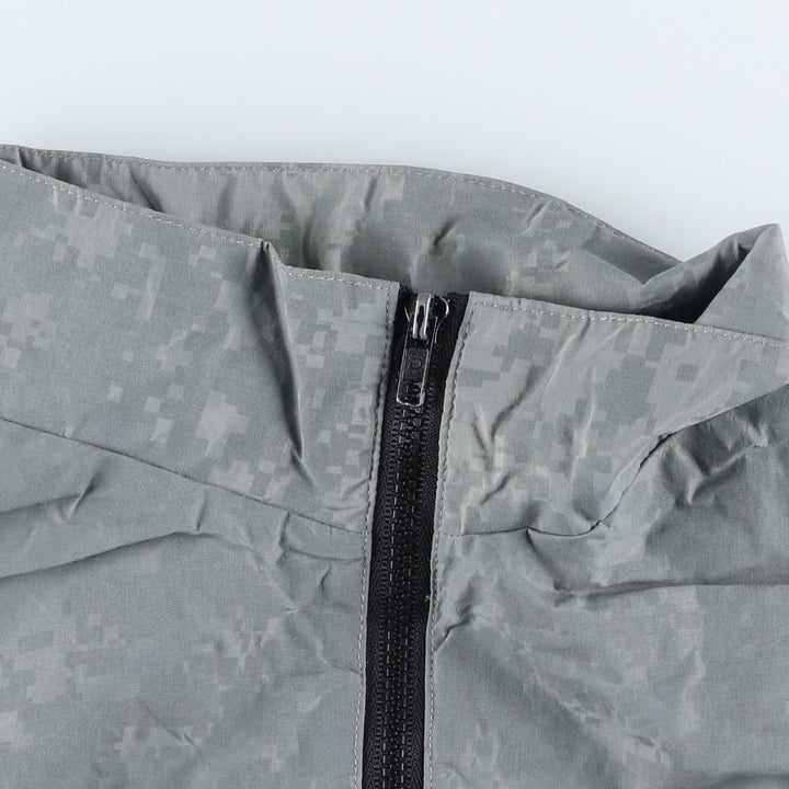 Genuine US Army IPFU Training Jacket, ACU Digital Camo Nylon Jacket, Made in USA, Medium Nylon gray type Vintage Second Hand