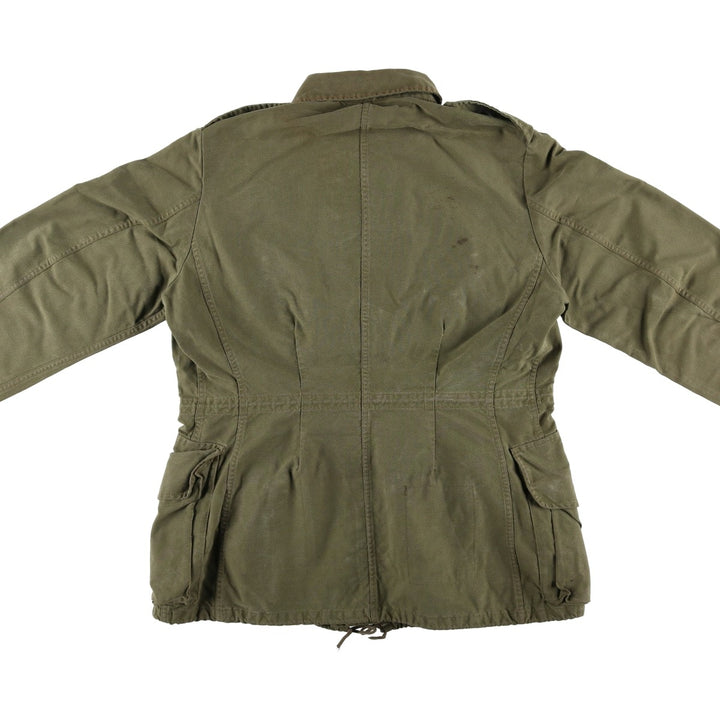 Vintage 1980'S Canadian Army MK2 Military Combat Jacket, Size 5 Regular Medium, Men's Size M unclear Khaki type Vintage Second Hand