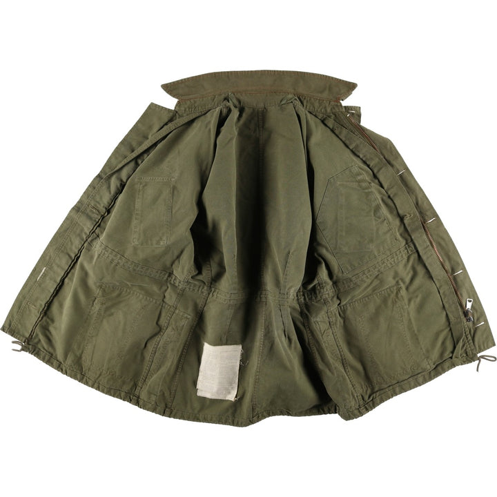 Vintage 1980'S Canadian Army MK2 Military Combat Jacket, Size 5 Regular Medium, Men's Size M unclear Khaki type Vintage Second Hand