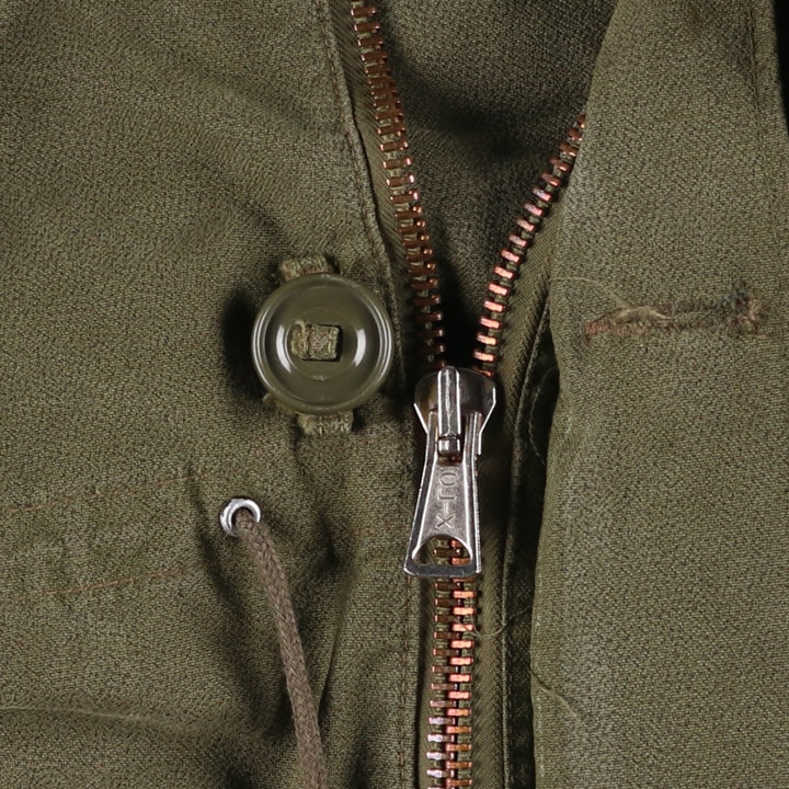 Vintage 1980'S Canadian Army MK2 Military Combat Jacket, Size 5 Regular Medium, Men's Size M unclear Khaki type Vintage Second Hand