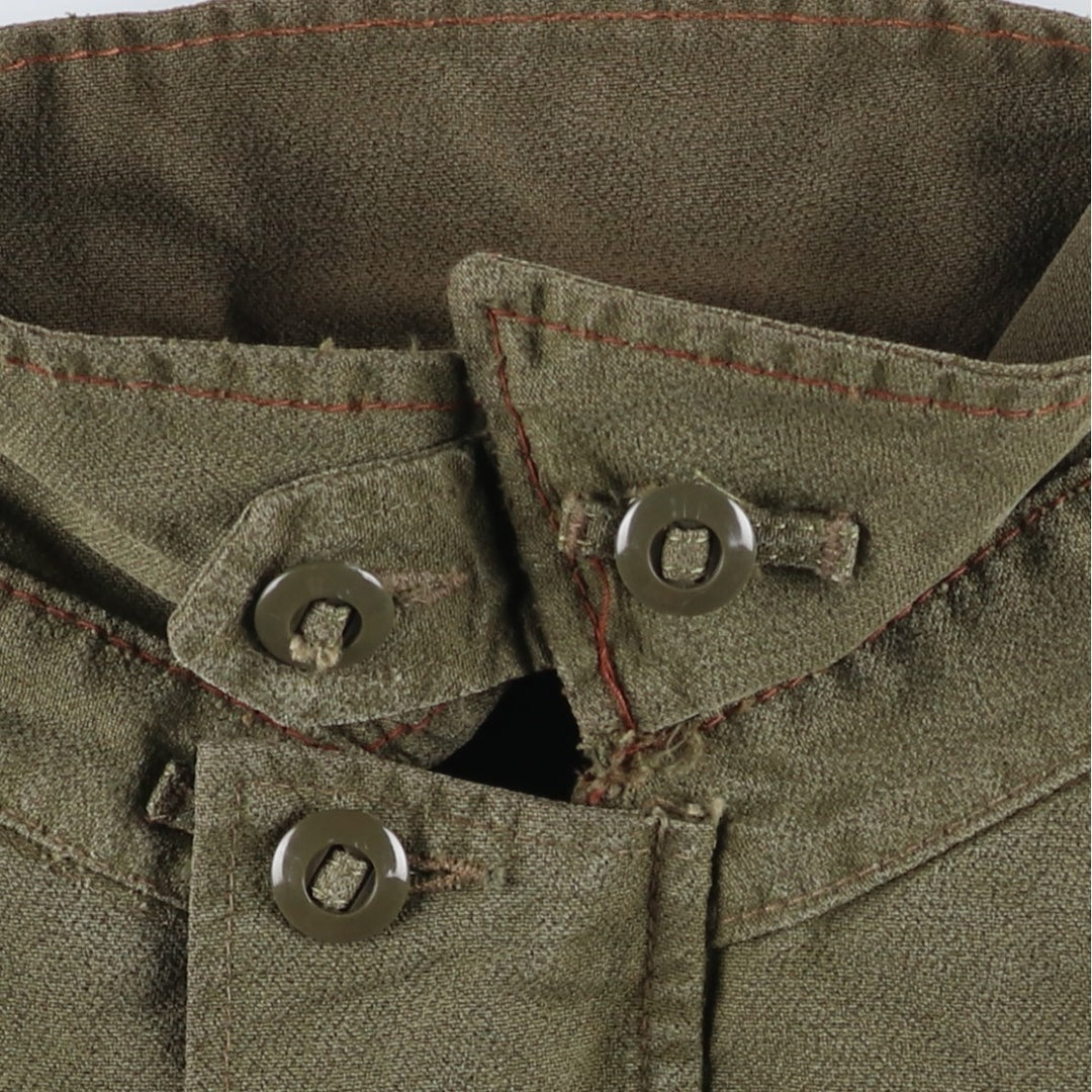 Vintage 1980'S Canadian Army MK2 Military Combat Jacket, Size 5 Regular Medium, Men's Size M unclear Khaki type Vintage Second Hand