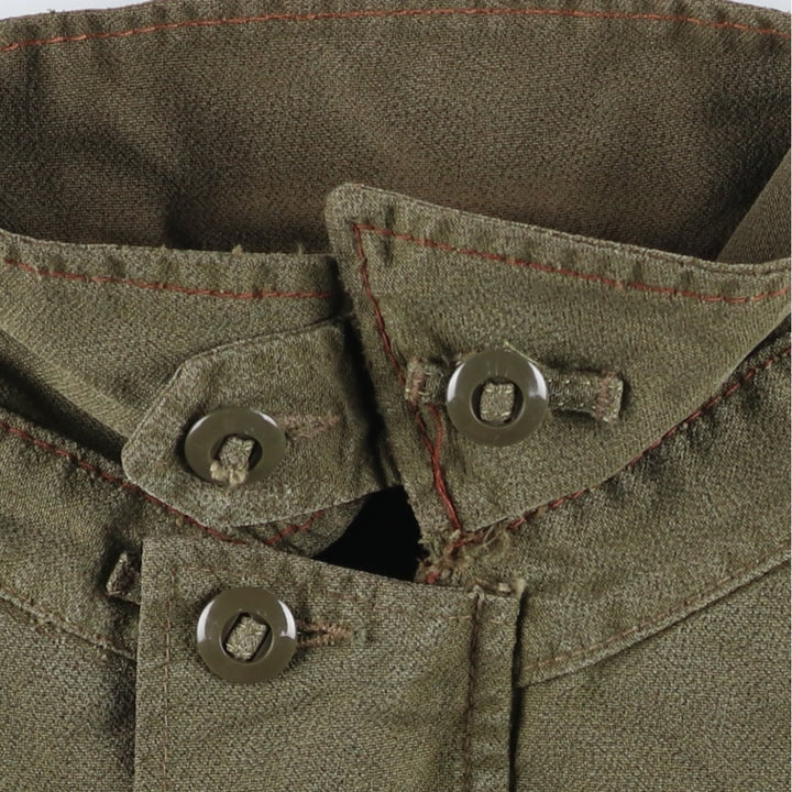 Vintage 1980'S Canadian Army MK2 Military Combat Jacket, Size 5 Regular Medium, Men's Size M unclear Khaki type Vintage Second Hand