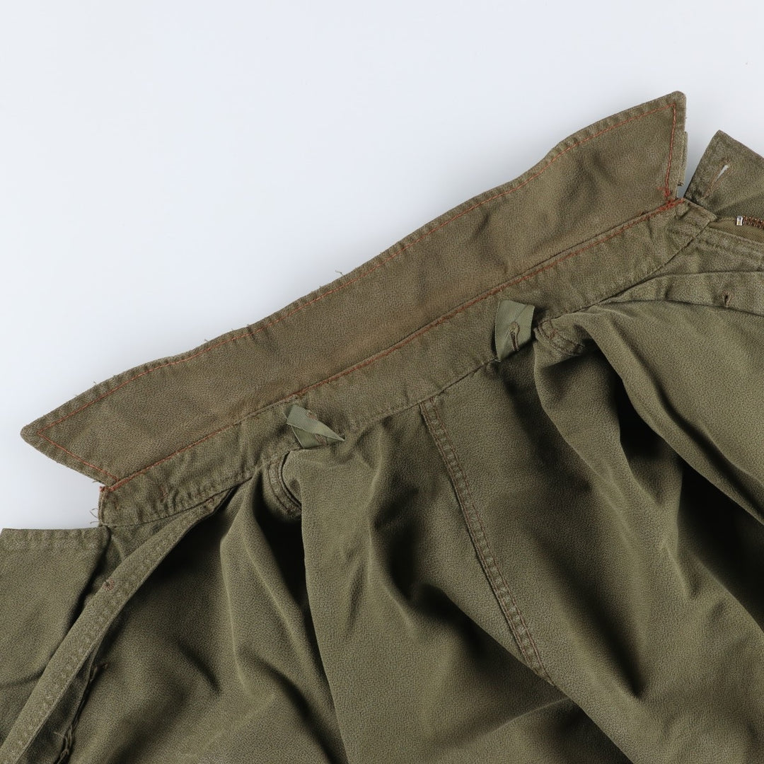 Vintage 1980'S Canadian Army MK2 Military Combat Jacket, Size 5 Regular Medium, Men's Size M unclear Khaki type Vintage Second Hand