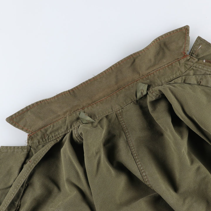 Vintage 1980'S Canadian Army MK2 Military Combat Jacket, Size 5 Regular Medium, Men's Size M unclear Khaki type Vintage Second Hand