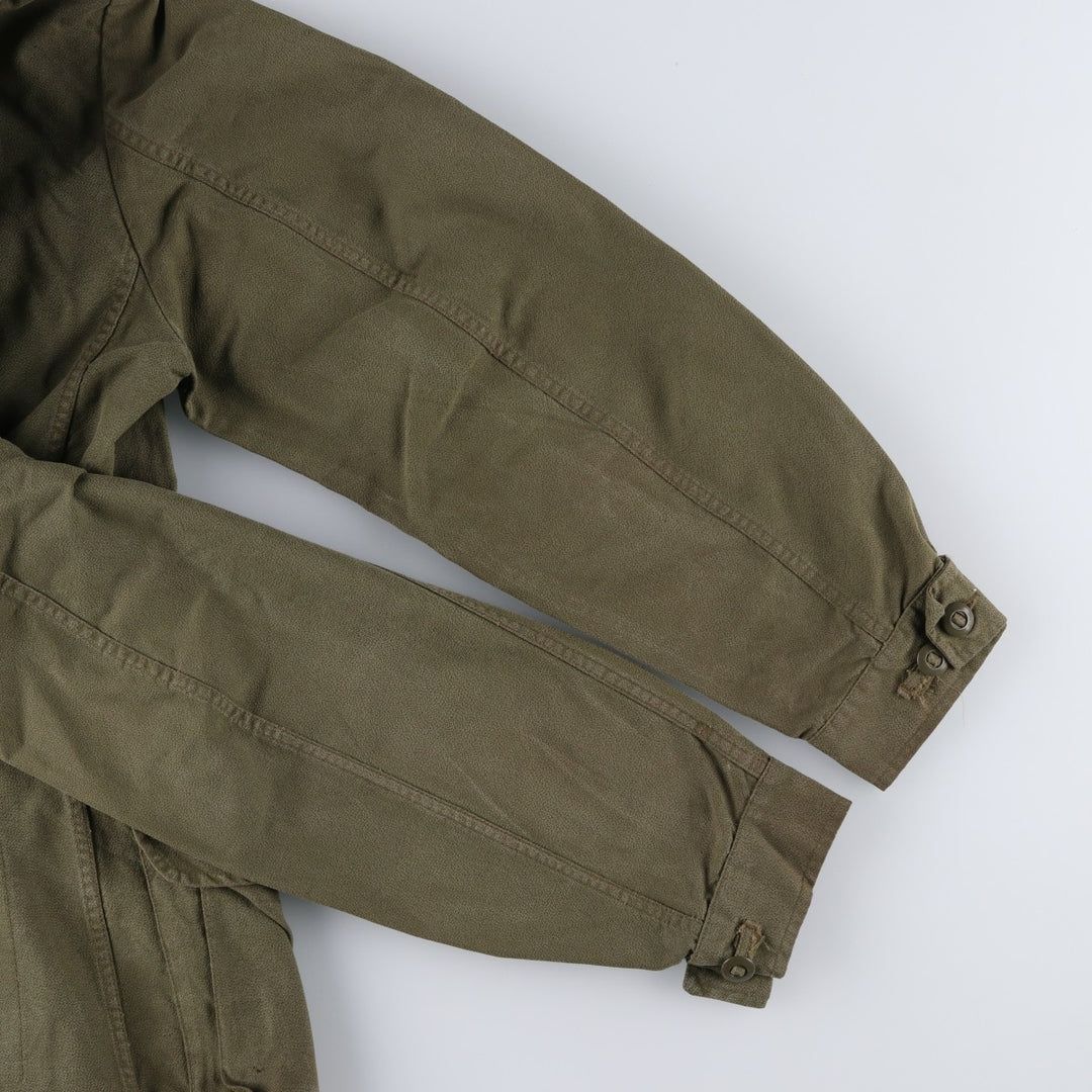 Vintage 1980'S Canadian Army MK2 Military Combat Jacket, Size 5 Regular Medium, Men's Size M unclear Khaki type Vintage Second Hand