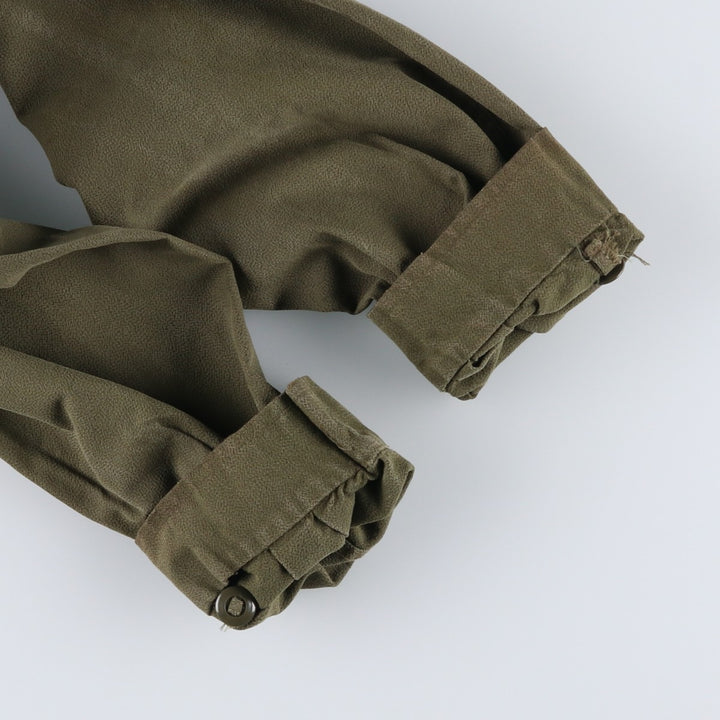 Vintage 1980'S Canadian Army MK2 Military Combat Jacket, Size 5 Regular Medium, Men's Size M unclear Khaki type Vintage Second Hand