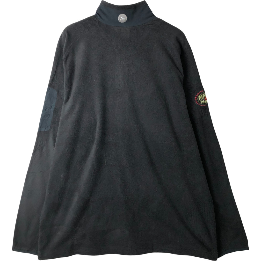 2000'S Marmot fleece jacket, men's size XL polyester black type Vintage Second Hand