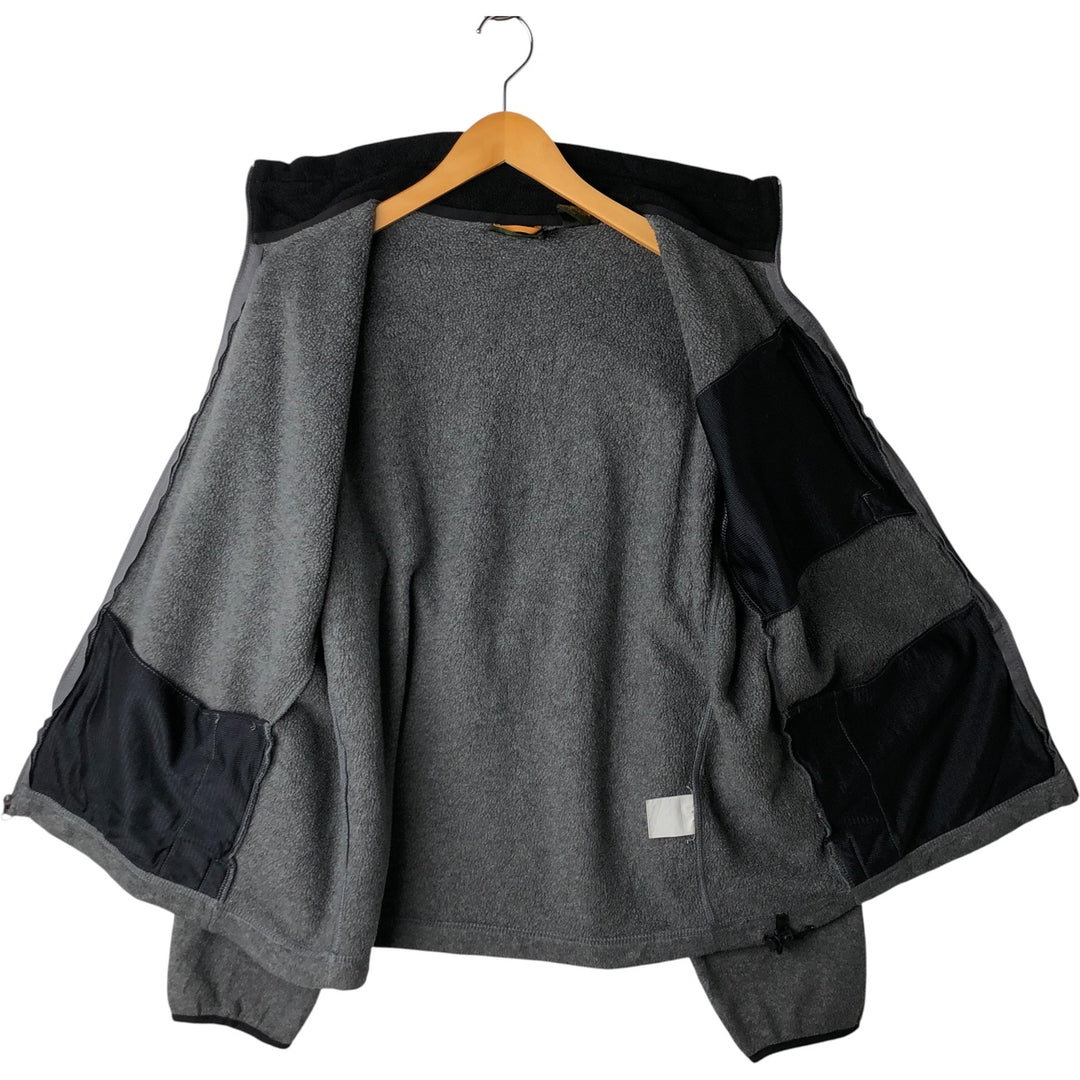 Vintage 90s-00'S Timberland fleece jacket, men's size XL polyester gray type Vintage Second Hand