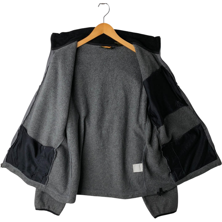 Vintage 90s-00'S Timberland fleece jacket, men's size XL polyester gray type Vintage Second Hand