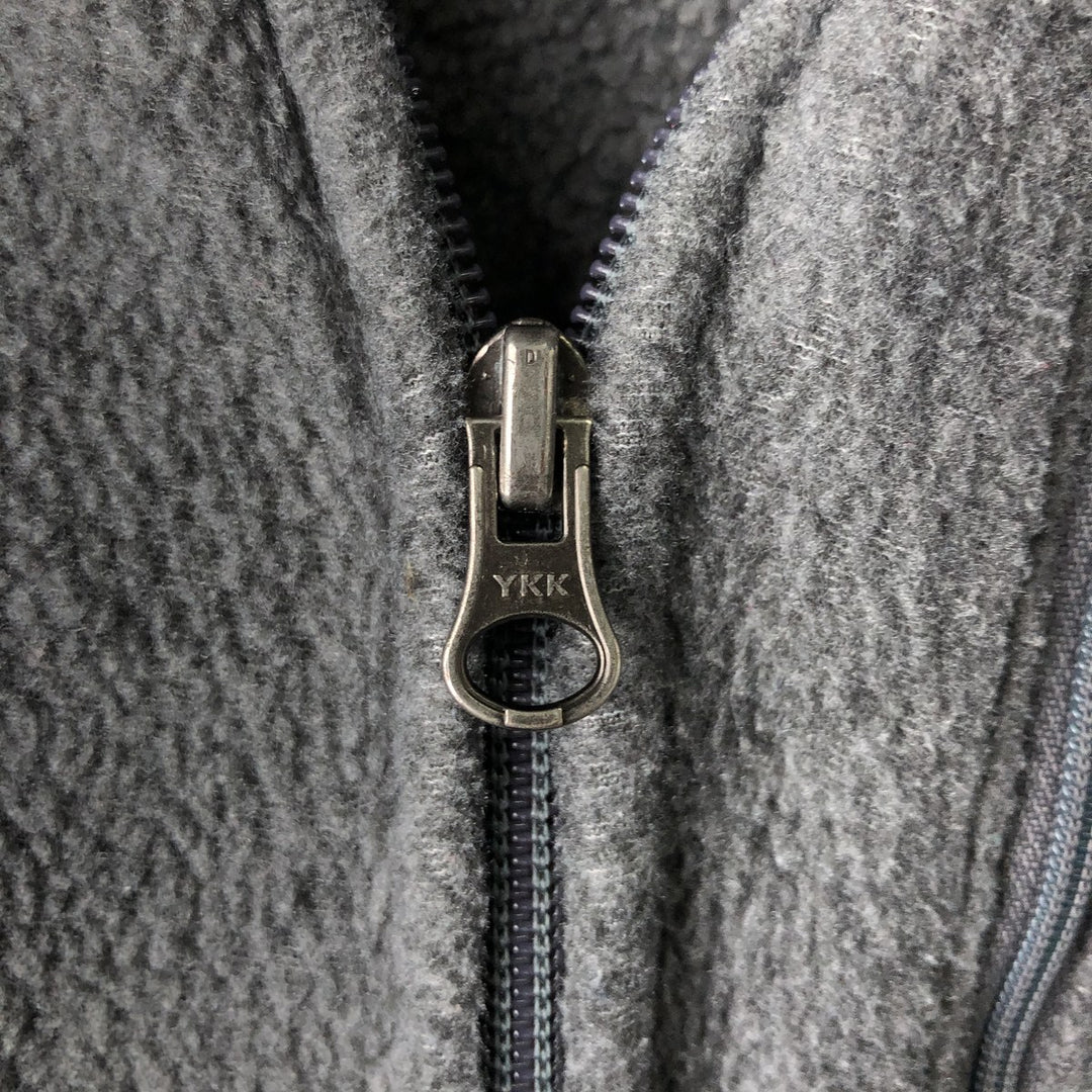 Vintage 90s-00'S Timberland fleece jacket, men's size XL polyester gray type Vintage Second Hand