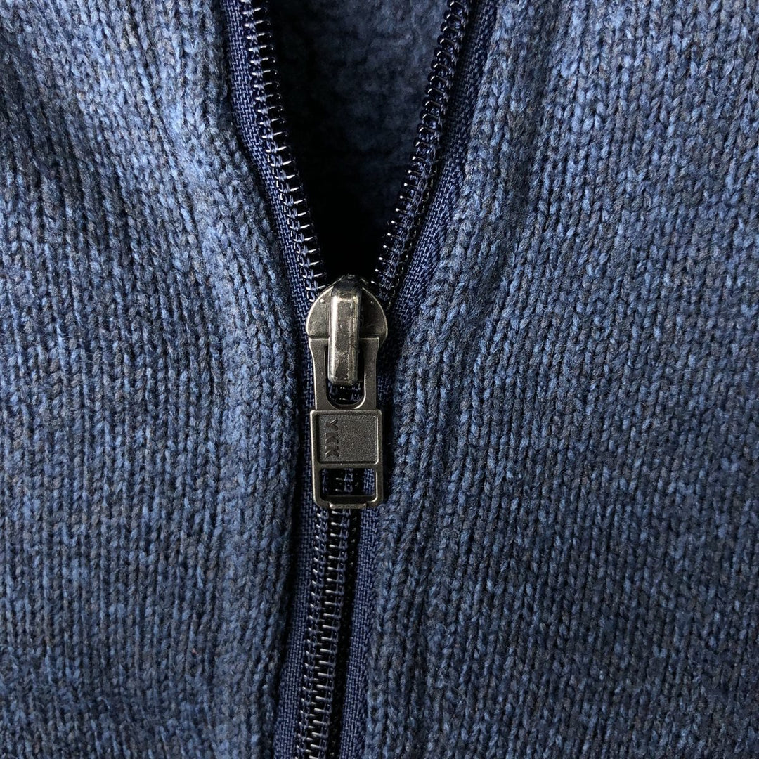Patagonia Better Sweater Pullover 25617FA18 Half-Zip Fleece Pullover, Men's XL (approx.) polyester navy blue type Vintage Second Hand