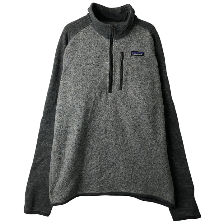 Patagonia Half-Zip Fleece Pullover, Men's XL unclear gray type Vintage Second Hand