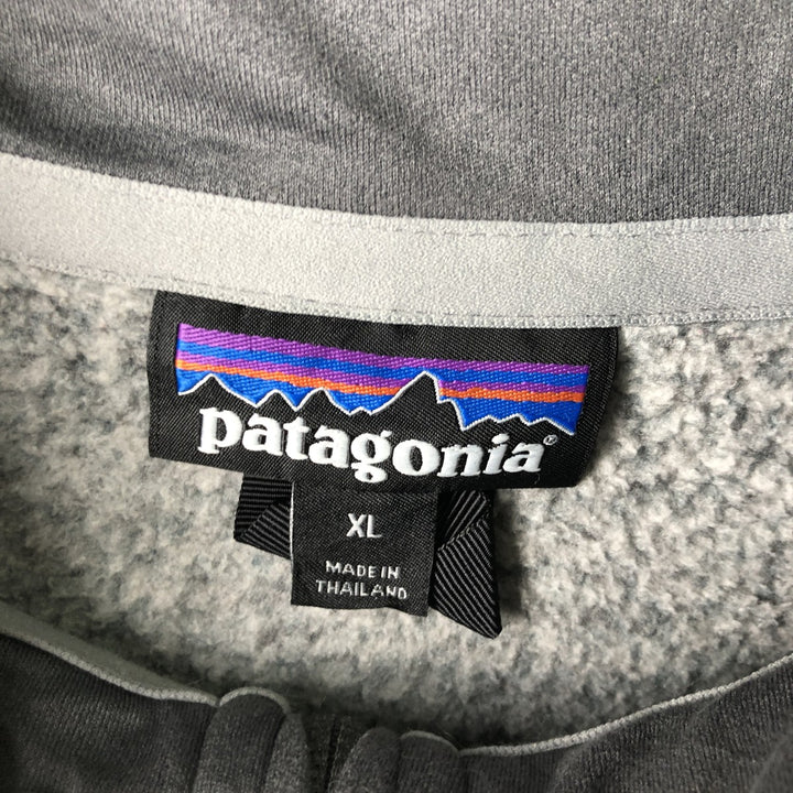 Patagonia Half-Zip Fleece Pullover, Men's XL unclear gray type Vintage Second Hand