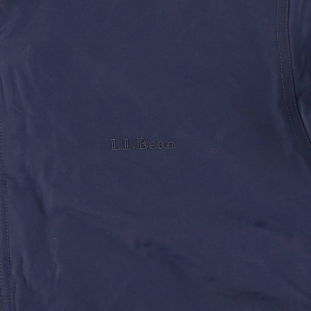 90s-00'S LL Bean Padded Mountain Jacket, Shell Jacket, Puffer Jacket, Men's Size L, Vintage Nylon navy blue type Vintage Second Hand
