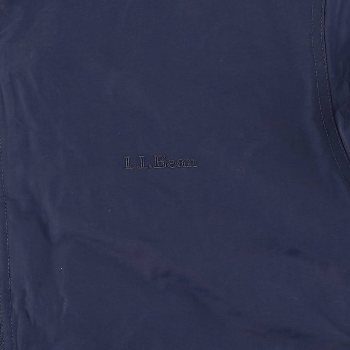 90s-00'S LL Bean Padded Mountain Jacket, Shell Jacket, Puffer Jacket, Men's Size L, Vintage Nylon navy blue type Vintage Second Hand