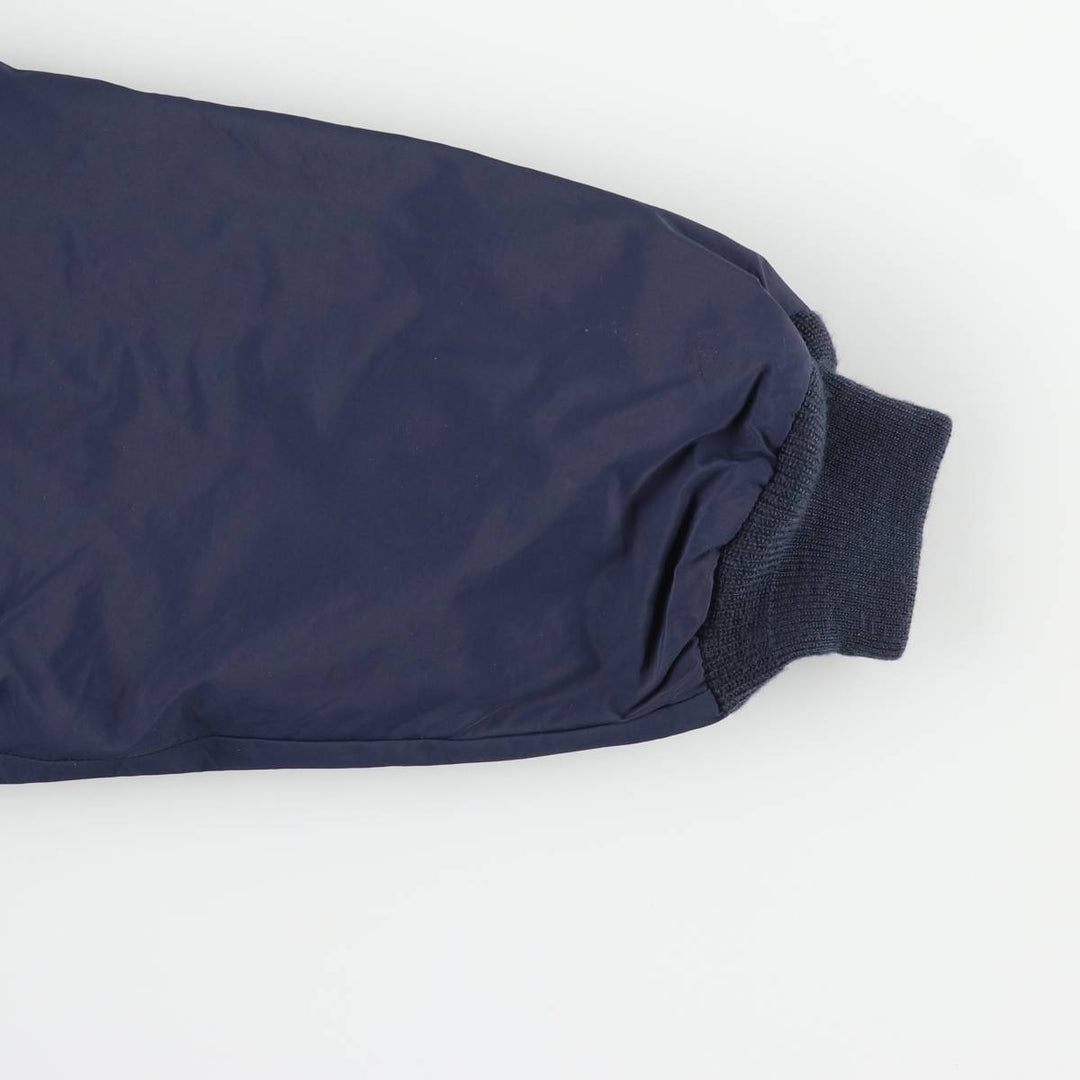 90s-00'S LL Bean Padded Mountain Jacket, Shell Jacket, Puffer Jacket, Men's Size L, Vintage Nylon navy blue type Vintage Second Hand