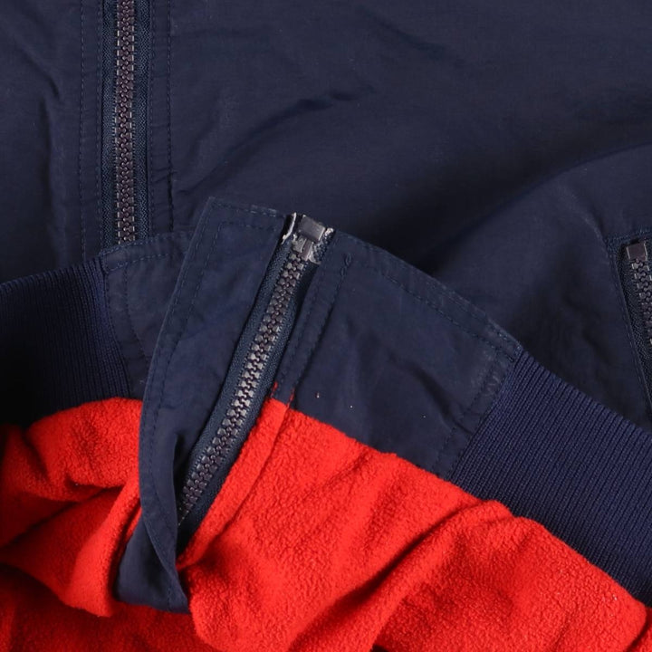90'S White Sierra Padded Mountain Jacket, Shell Jacket, Puffer Jacket, Men's XL, Vintage Nylon navy blue type Vintage Second Hand