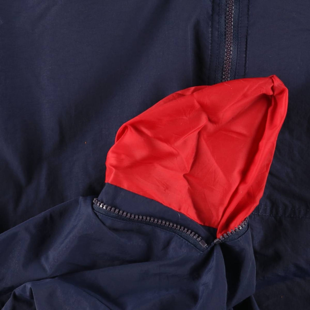 90'S White Sierra Padded Mountain Jacket, Shell Jacket, Puffer Jacket, Men's XL, Vintage Nylon navy blue type Vintage Second Hand