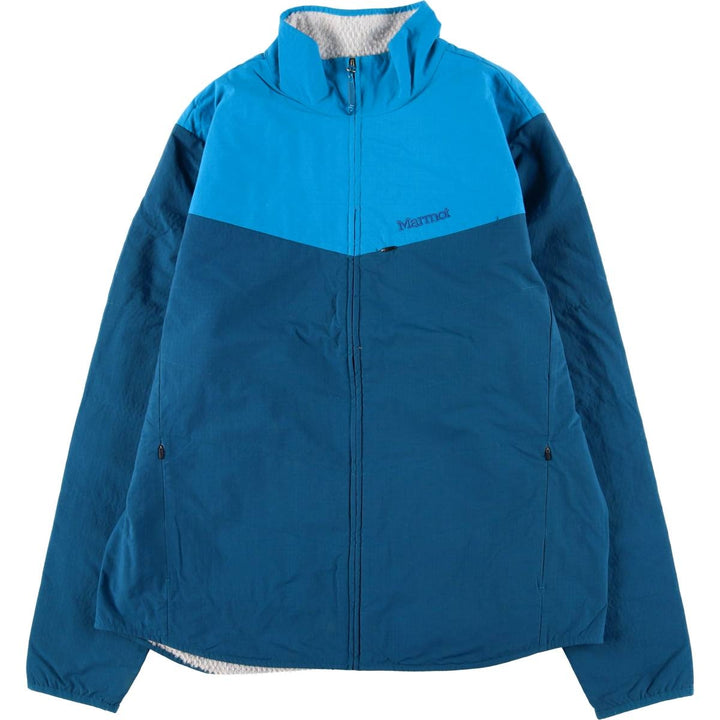 Marmot Ripstop Mountain Jacket, Shell Jacket, Men's XL Nylon turquoise blue Vintage Second Hand