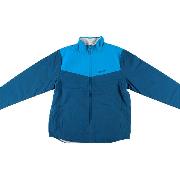 Marmot Ripstop Mountain Jacket, Shell Jacket, Men's XL Nylon turquoise blue Vintage Second Hand