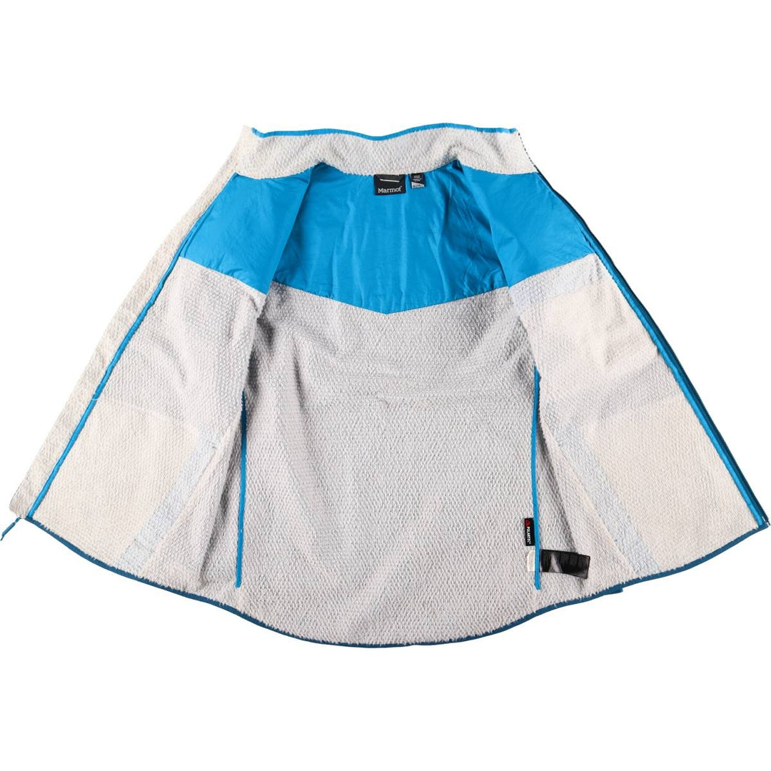 Marmot Ripstop Mountain Jacket, Shell Jacket, Men's XL Nylon turquoise blue Vintage Second Hand