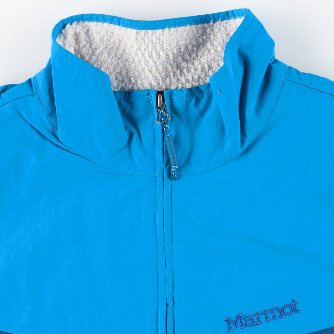 Marmot Ripstop Mountain Jacket, Shell Jacket, Men's XL Nylon turquoise blue Vintage Second Hand