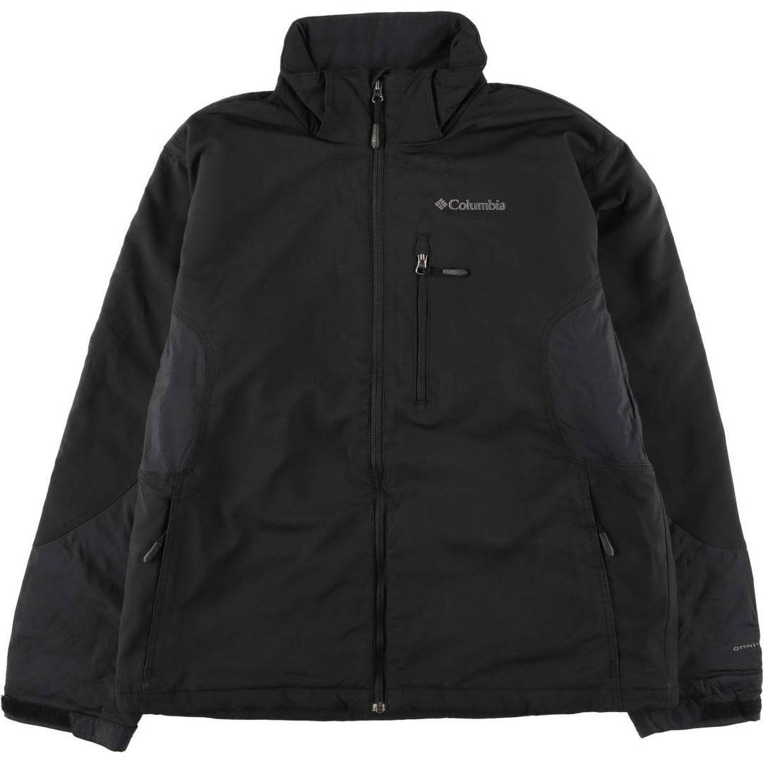 2000'S Columbia padded softshell jacket, men's size L polyester black type Vintage Second Hand