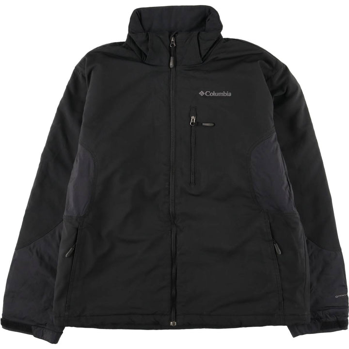 2000'S Columbia padded softshell jacket, men's size L polyester black type Vintage Second Hand