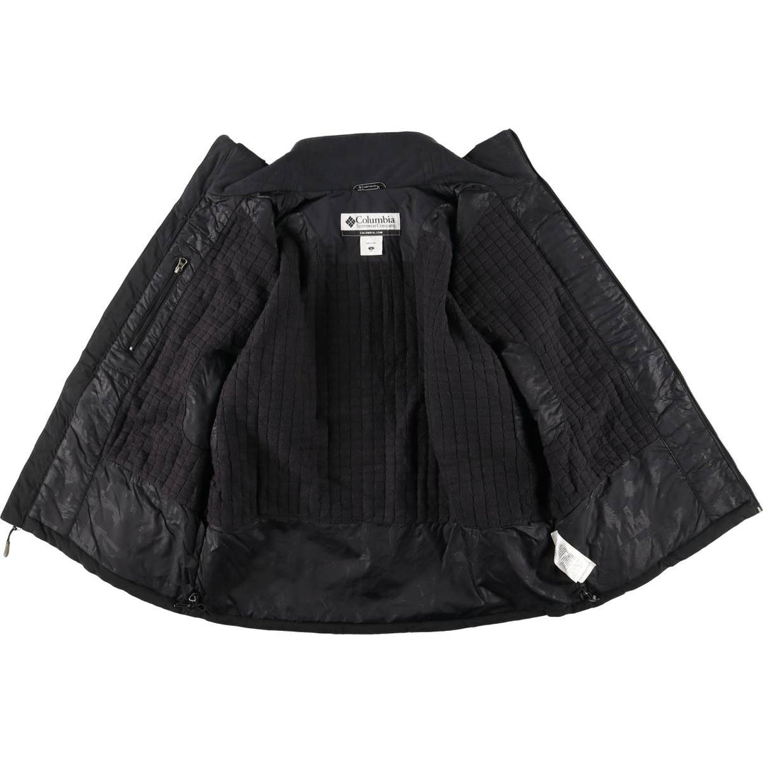 2000'S Columbia padded softshell jacket, men's size L polyester black type Vintage Second Hand