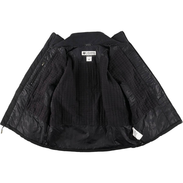 2000'S Columbia padded softshell jacket, men's size L polyester black type Vintage Second Hand