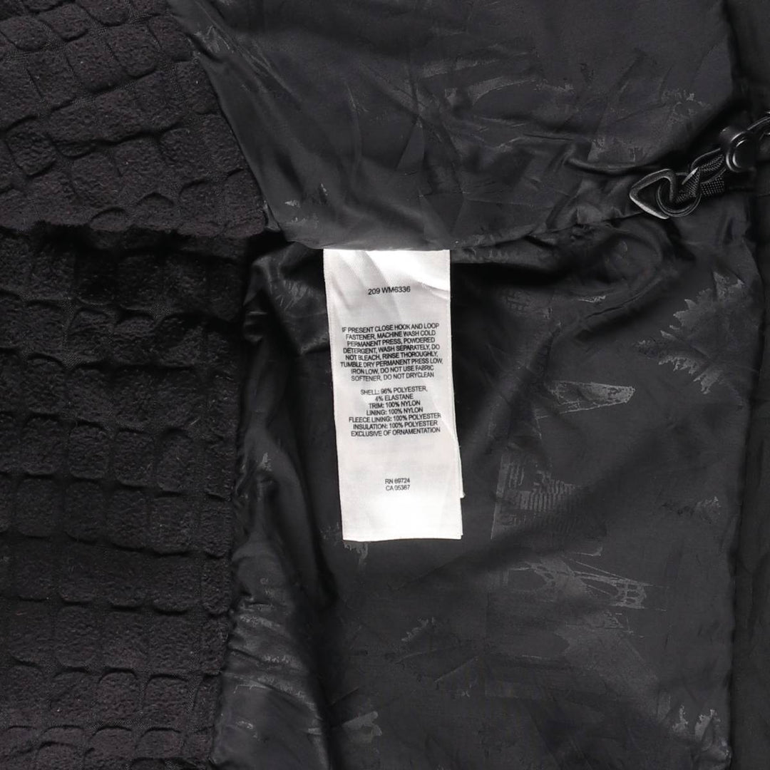 2000'S Columbia padded softshell jacket, men's size L polyester black type Vintage Second Hand