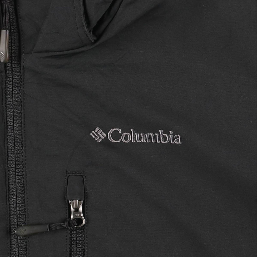 2000'S Columbia padded softshell jacket, men's size L polyester black type Vintage Second Hand