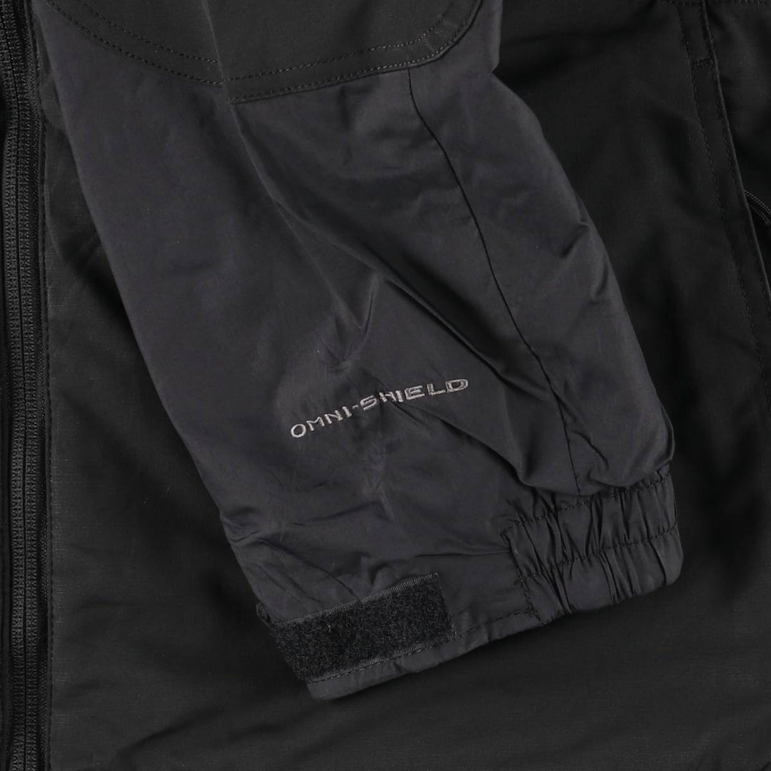 2000'S Columbia padded softshell jacket, men's size L polyester black type Vintage Second Hand
